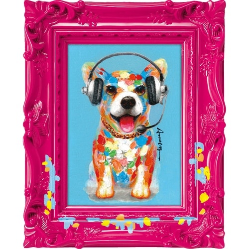 オイルペイント ペンキデコ 「DJドッグ」