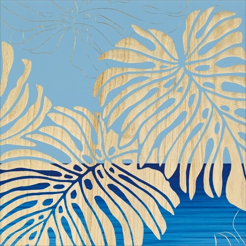ウッドスカルプチャー「WモンステラS(BLNP)」