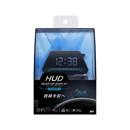 車内用品 ヘッドアップディスプレイクロック