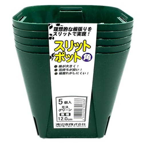 スリットポット5個入 角 12.0cm