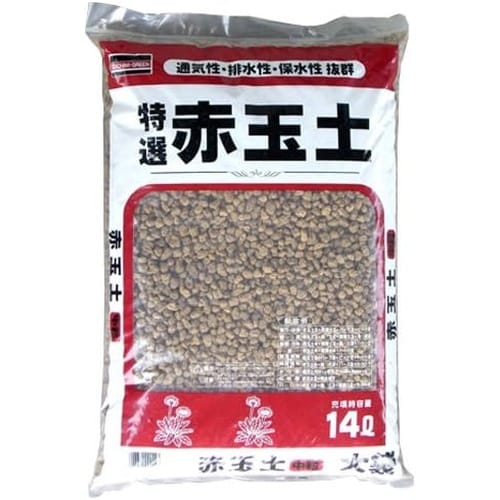 赤玉土 中粒 14L 14L