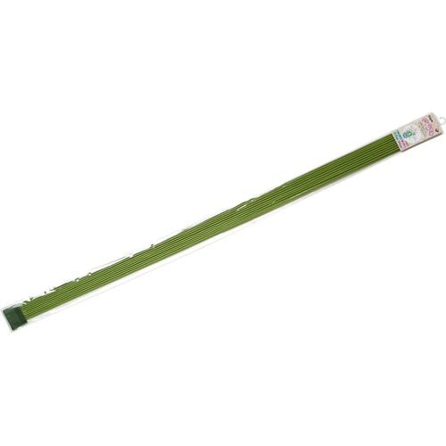 グリーン鉄線 10本入 3.2mmxL90cm
