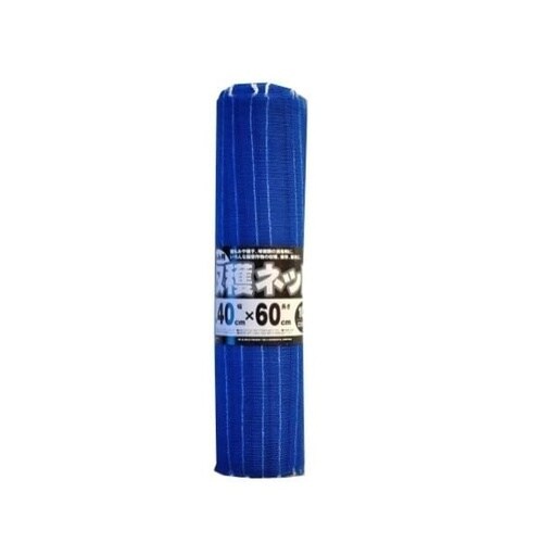 収穫ネット10枚クルクル 種モミ用 青 40x60