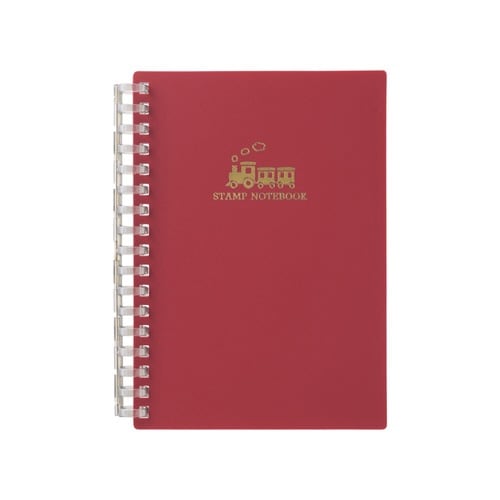 スタンプノートA6リーフ20枚入レッド×6