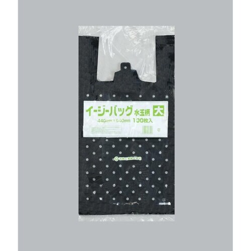 イージーバッグ 水玉柄(大) 100枚入×10