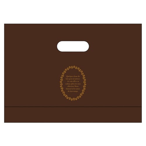 ショコラバッグ L ブラウン 100枚入×5