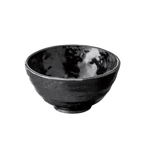 SM−11496SS 飯碗(漆黒色)
