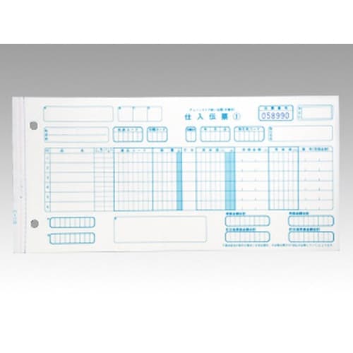 チェーンストア統一伝票 手書用 Noあり