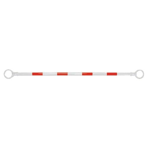 コーンバー(小) 1.5m レッド/ホワイトφ34