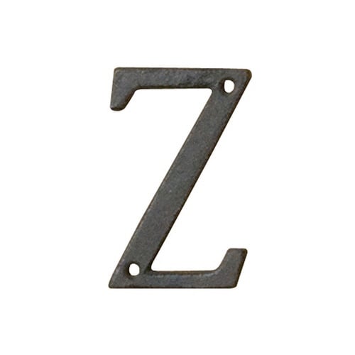 アイアンアルファベット Z