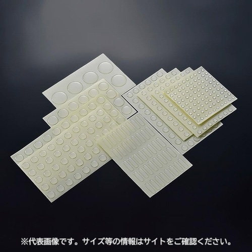 ピットクッション 楕円25×8×1.6mm40個付