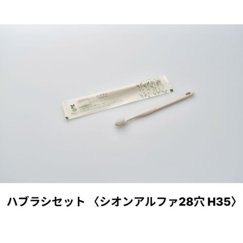 ハブラシシオン穴3gシュリンクエコグリーンハス