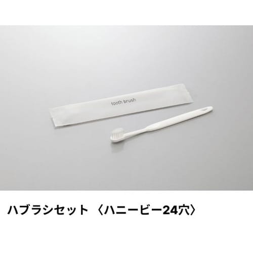 ハブラシハニービー24穴3g刻印ホワイトミステ