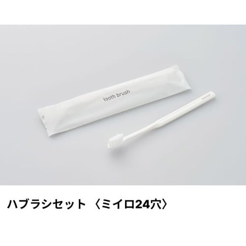 ハブラシミイロ24穴3gラミネートブル×ホワイ