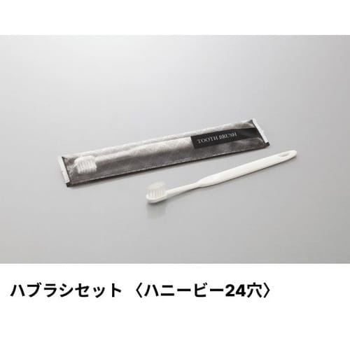 ハブラシセットハニービー24穴3g刻印ピンクエ