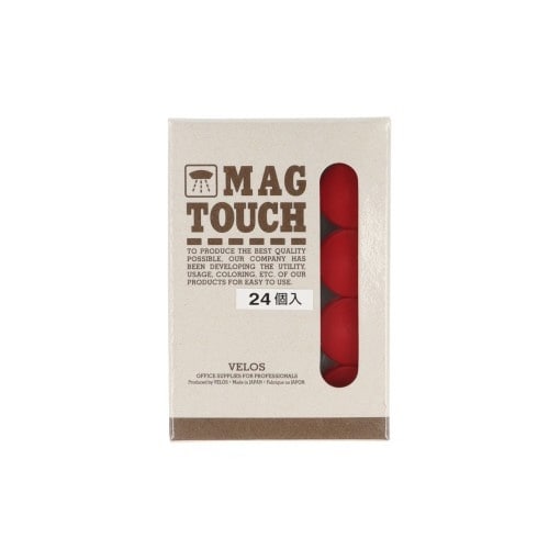 マグタッチ Φ20mm 赤×48