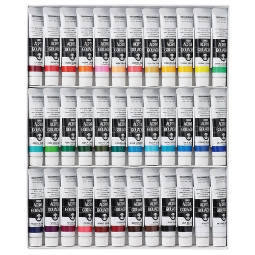 ターナー アクリルガッシュ 20ml 36色セット