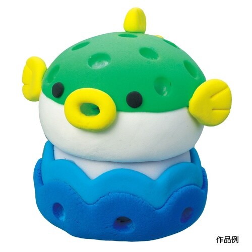 ねんどでつくるアクアランタン ふぐ
