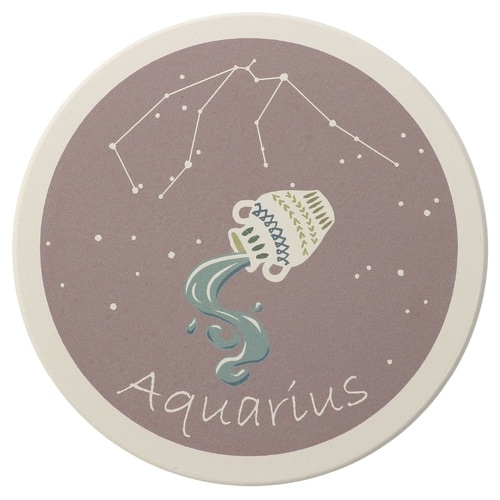 星座コースター 水瓶座