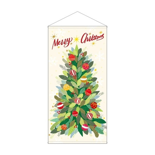 防炎タペストリー42407MerryChrist