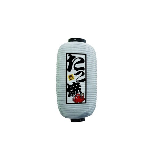 フルカラー提灯44163たこ焼9号白