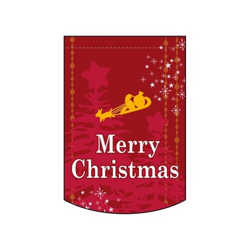 変形タペ5873MerryChristmas赤円