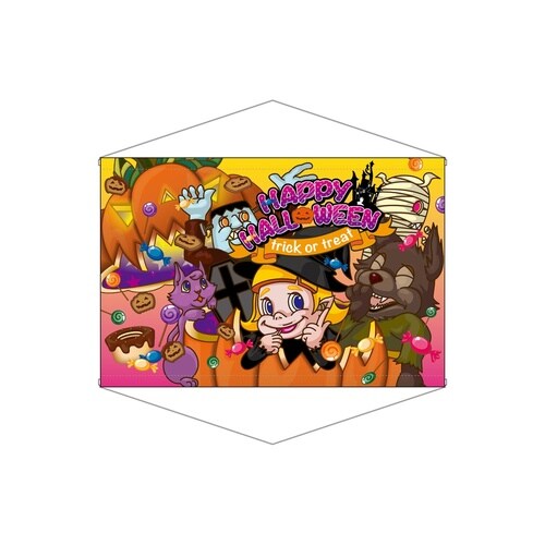 横型タペ69315HAPPYHALLOWEEN字