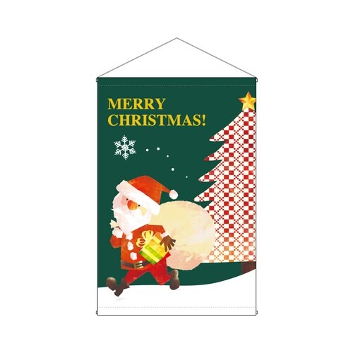 縦型タペ69338MERRYCHRISTMAS氷