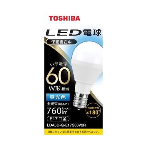 LEDミニクリ広配光60WD色 <T>L