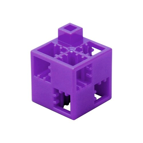 Artecブロック 基本四角 24P 紫