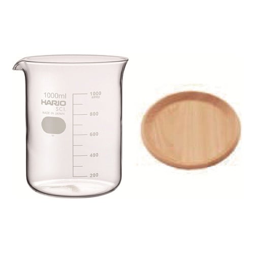 ビーカーの穴あき鉢 1L BP−1L