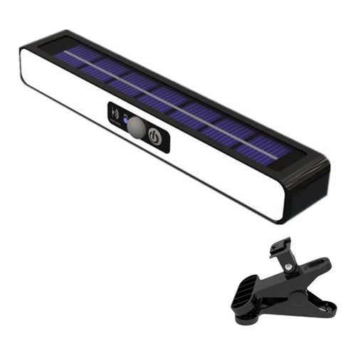 ソーラーパネル一体型 LEDセンサーライ