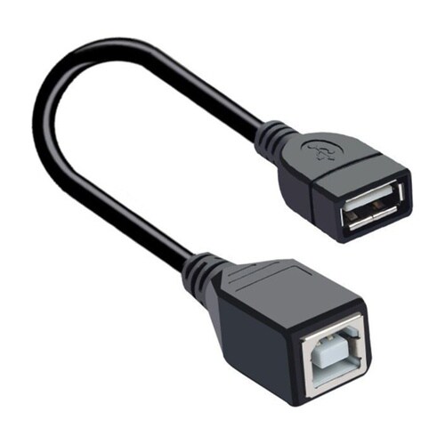 USB A(メス) − B(メス) デー