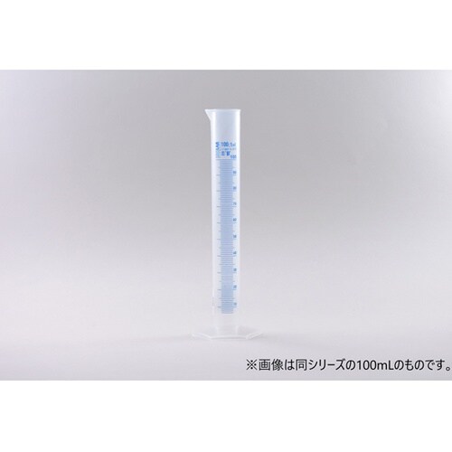 PPメスシリンダー 青目盛 50mL 0