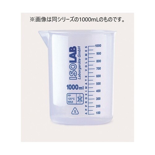 PPビーカー(青目盛) 25mL 026