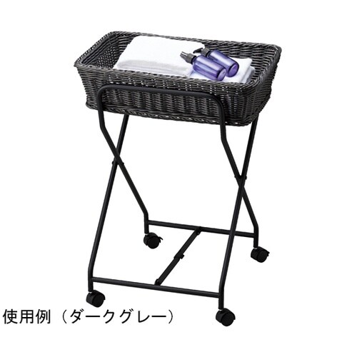 脱衣バスケットとワゴン ホワイト K3P