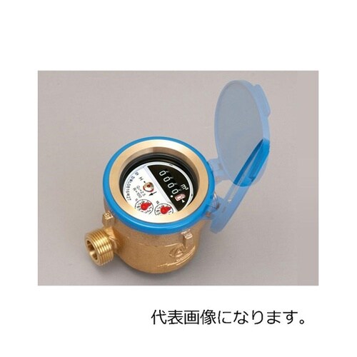 乾式水道メーター 自在フタ付き配管用金具