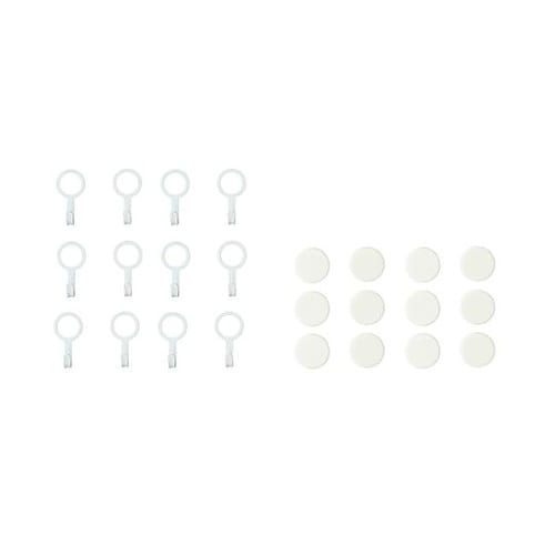 打ち込みピンフック ホワイト 得用 1袋