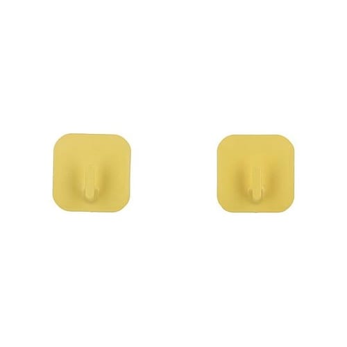 マグネットフック S イエロー 1袋(2