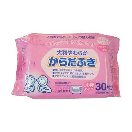 大判やわらかからだふき 30枚入 30セ