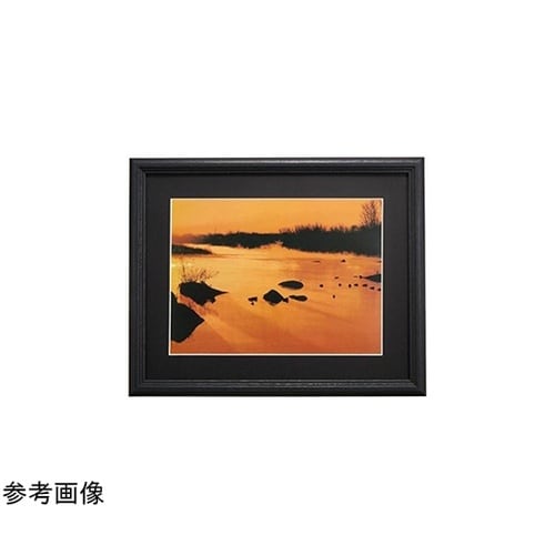 木製額縁 YM−3 デジタルA4 ブラッ