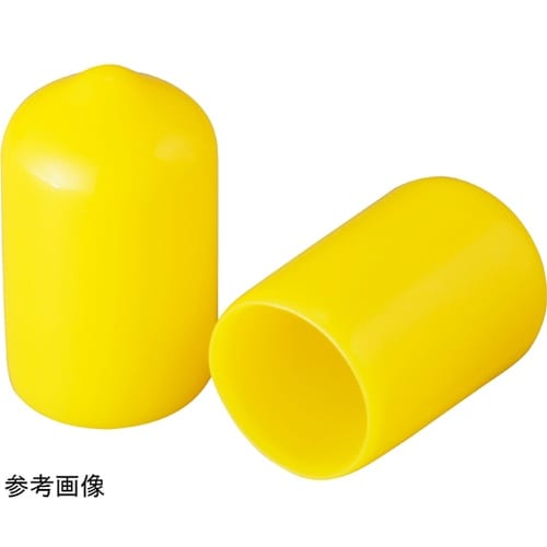 保護キャップ 丸 1袋(10個入) 黄