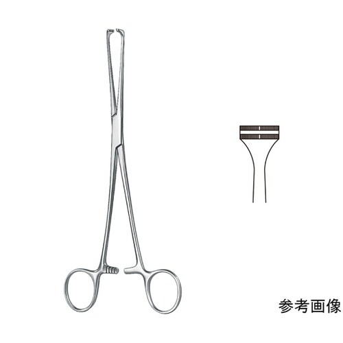 アリス組織鉗子 無外傷性 16.0cm