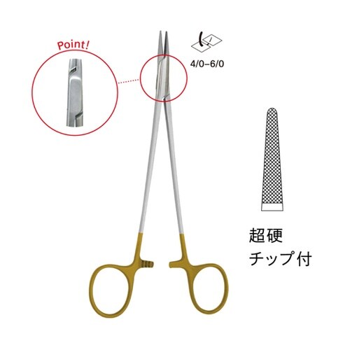 TC付ドベーキー持針器 JD11−140