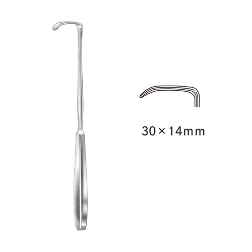 ランゲンベック扁平鈎 30×14mm J