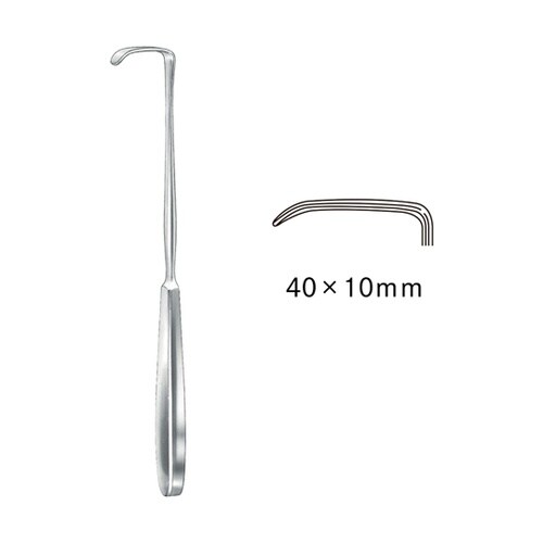 ランゲンベック扁平鈎 40×10mm J