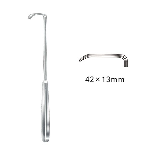 ランゲンベック扁平鈎 42×13mm J