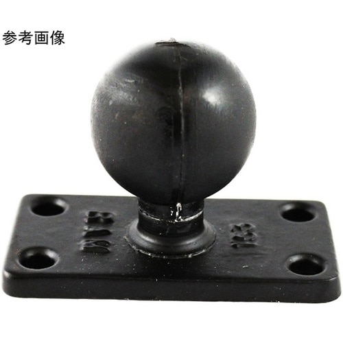 スクエアベース 4穴 P1x2.5inc