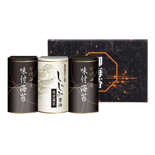 有明海産&しじみ醤油味付のり 1箱(5セ