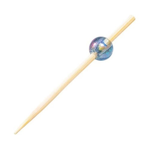 用美 業務用 ビーズ串 5cm 青 1箱